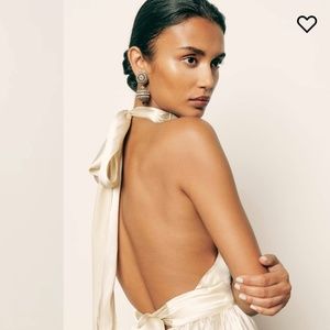 NWT Reformation Petites Alani Silk Dress